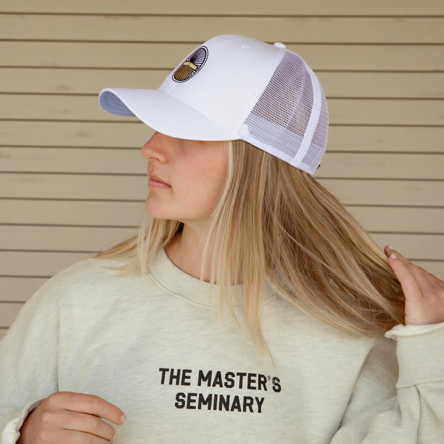 TMS Cream Crewneck